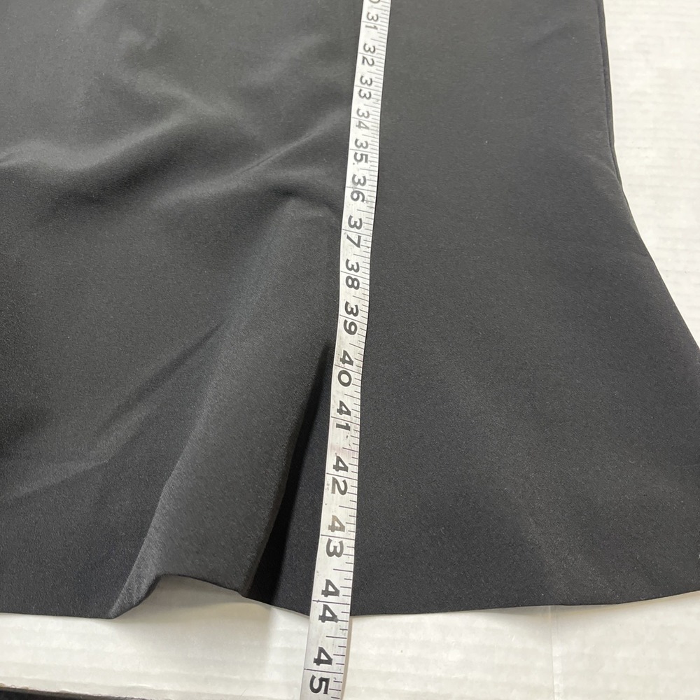 Boden Black Midi Dress with Three-Quarter Sleeves and Flared Hem - Picture 9 of 14